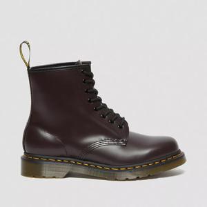 Кожаные ботинки Dr. Martens 1460 Smooth Leather Lace Up, бордовый