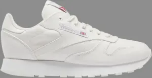 Кроссовки classic leather grow 'chalk' Reebok, пломбир