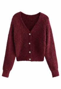 Кардиган Next REVERSIBLE, Burgundy Red/Red