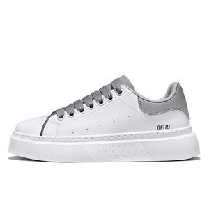 Износостойкие, легкие, амортизирующие, низкие детские кроссовки для скейтбординга, подростковые Kung Fu partners, серый