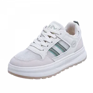 Скользоустойчивые и дышащие женские низкие кеды для скейтбординга ZULISHI, зеленый