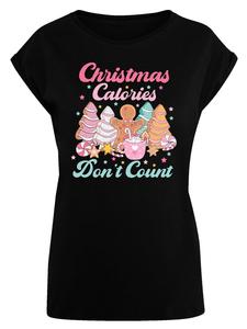 Футболка F4NT4STIC Extended Shoulder T-Shirt Weihnachten Dont Count Candy, черный