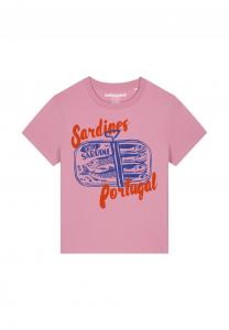 Футболка с принтом SARDINES PORTUGAL watapparel, светло-розовый