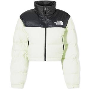 Пуховик женский зеленый The North Face