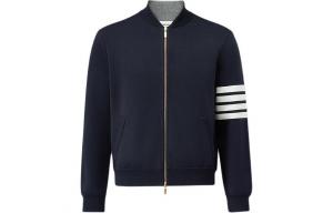 THOM BROWNE Куртки и пальто мужские Marine Blue