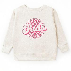 Свитшот Cool kids club в клетку The Juniper Shop, Natural