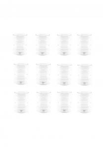 Стаканы для напитков Cofi Mulex Glas Wave, 12 штуки