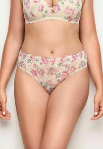 Трусы Yamamay Briefs, Almond-Multicolor Floral/Beige