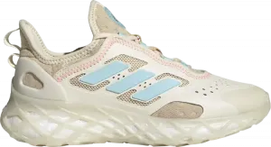 Кроссовки Adidas Web Boost J 'Off White Ecru Tint', кремовый