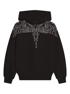 Худи с геометричным принтом County Of Milan Kids, черный