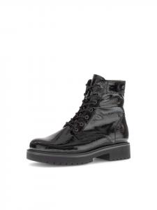 Ботильоны на шнуровке черного цвета Gabor