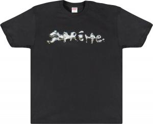 Футболка Supreme Liquid T-Shirt 'Black', черный