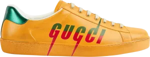 Кроссовки Gucci Ace Gucci Blade - Distressed Yellow, желтый