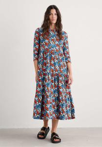 Платье Seasalt Cornwall LINE STROKES, Blue Pastel Garden Maritime/Blue