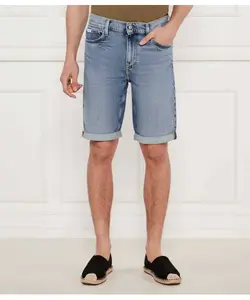 Джинсовые шорты Slim fit Calvin Klein Jeans, синий