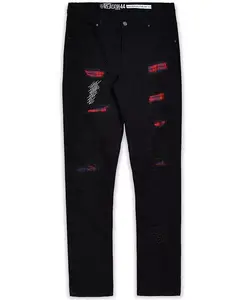 Мужские джинсы Big and Tall Set скинни Reason, черный