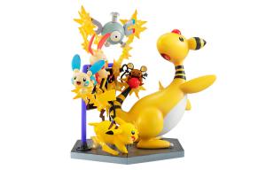 Фигурки персонажей покемонов Dedenne и Pikachu MegaHouse