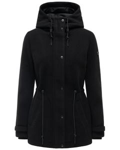NAVAHOO Куртка межсезонная 'Lächelstern 14' в черном цвете
