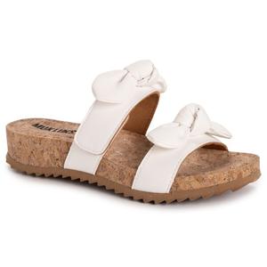 Сандалии на анатомической стельке Posie Muk Luks, white nappa