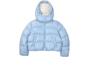 Куртка пуховая женская синяя FILA