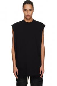 Черная футболка Hollywood Tarp Rick Owens DRKSHDW