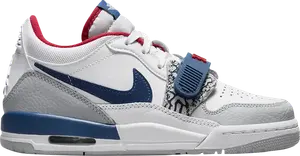 Кроссовки Jordan Legacy 312 Low GS White French Blue, белый