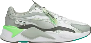 Кроссовки Puma Mercedes-AMG Petronas F1 x RS-X3 White Silver, белый