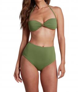 Купальник женский Sauipe, зеленый/тыквенный