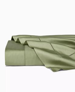 Простыня SFERRA Fiona из сатина и хлопка, 188х290, зеленый