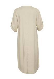 Платье макси DORI Kaffe Curve, серый