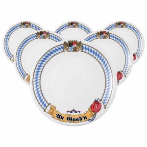 Тарелка для завтрака Seltmann Weiden Compact Bayern 6er Set, фарфор - 20 х 2 х 20 см