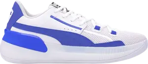 Кроссовки Puma Clyde Hardwood Team Strong Blue, белый