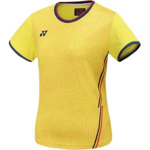 Женские футболки с круглым вырезом, умеренно прямой крой Yonex, желтый