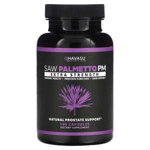 Добавка Havasu Nutrition Saw Palmetto PM, повышенная сила действия, 100 капсул