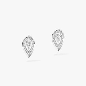 Серьги Messika Fiery 0.10ct, белое золото/бриллианты