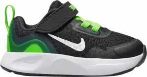 Кроссовки Nike Wearallday TD 'Black Green Strike', черный