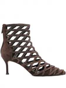 Ботинки Alva со стразами Lola Cruz, коричневый