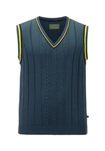 Свитер Эрл Чарльз Charles Colby, цвет petrol