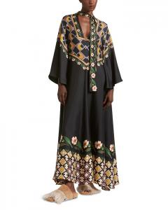 Великолепное шелковое платье La DoubleJ, черный