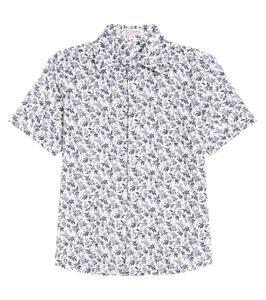 Рубашка из льняной смеси с цветочным принтом Франциско La Coqueta, Navy Floral