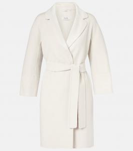 Пальто из натуральной шерсти Arona S Max Mara, Winter White