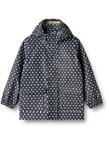 Куртка-дождевик Ollo темно-синего/кремового цвета Wheat