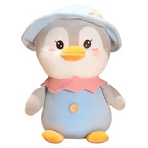 Милый пингвин ультрамягкая плюшевая кукла высотой 25см/35см/45см Tranquility and elegance, синий