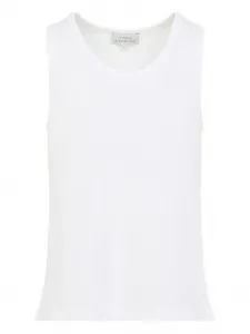 Рифленая футболка Studio Nicholson, белый