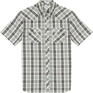 Клетчатая рубашка WRANGLER Regular fit Button Up Shirt, серый