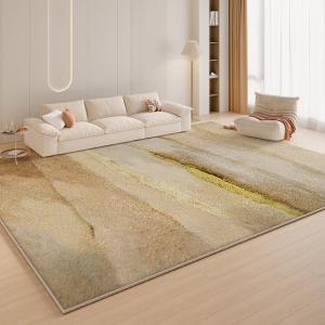 Budis Ковер 180х250 см из искусственной шерсти, для гостиной/спальни, толстый ворс, противоскользящий, звукоизоляционный, розовый