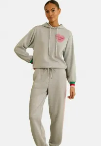 Верхняя часть пижамы Love & Roses, Grey Rainbow Tipped