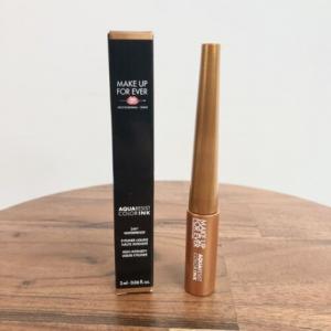 Жидкая подводка для глаз Aquaresist Color Ink, оттенок 08 Copper LAVA, 2 мл Make Up For Ever