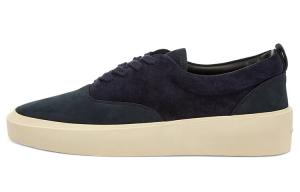 Стильные мужские кроссовки для скейтбординга с низким верхом синего цвета Fear Of God