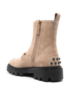 Tod's замшевые ботинки, нейтральный цвет
